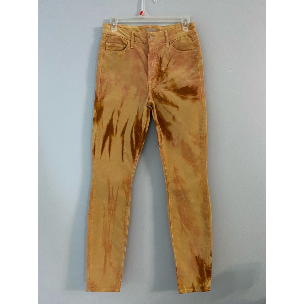 MOTHER The High Waisted Looker Pants Womens Size 26 Corduroy Hopscotch
